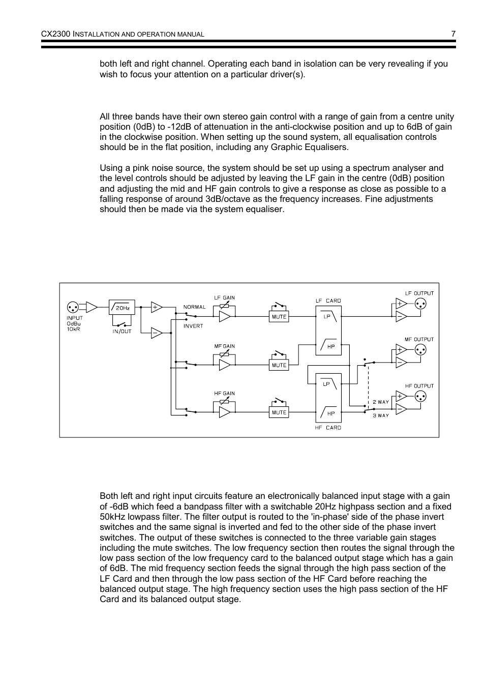5circuit description | Cloud Electronics CX2300 User Manual | Page 8 / 13