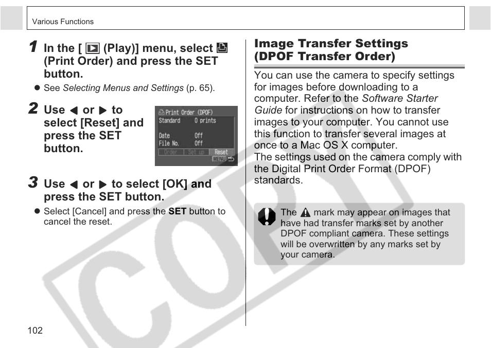 Canon A75 User Manual | Page 104 / 156