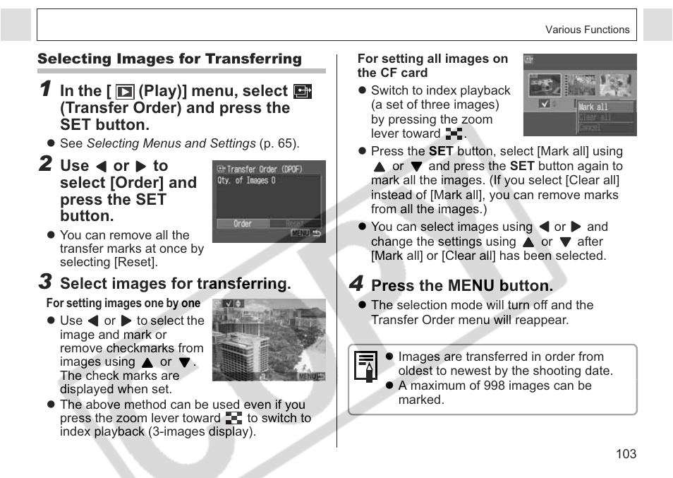 Canon A75 User Manual | Page 105 / 156