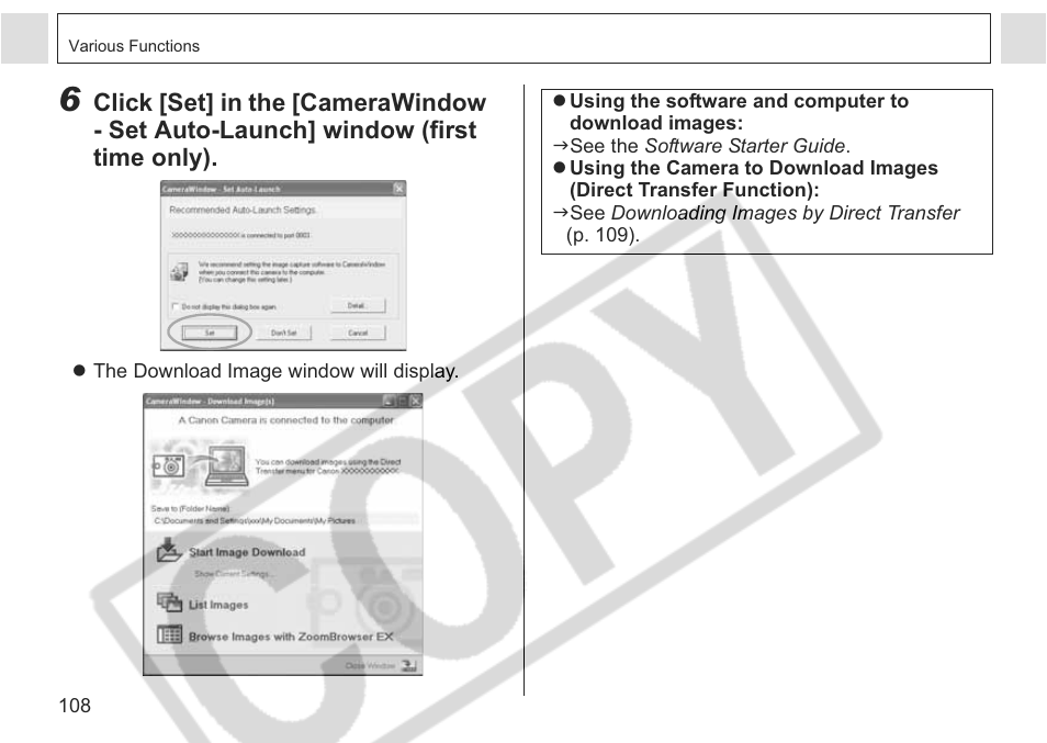 Canon A75 User Manual | Page 110 / 156