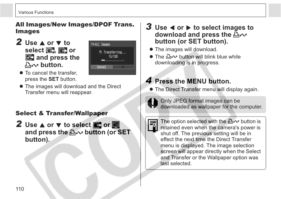 Canon A75 User Manual | Page 112 / 156