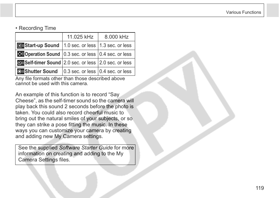 Canon A75 User Manual | Page 121 / 156