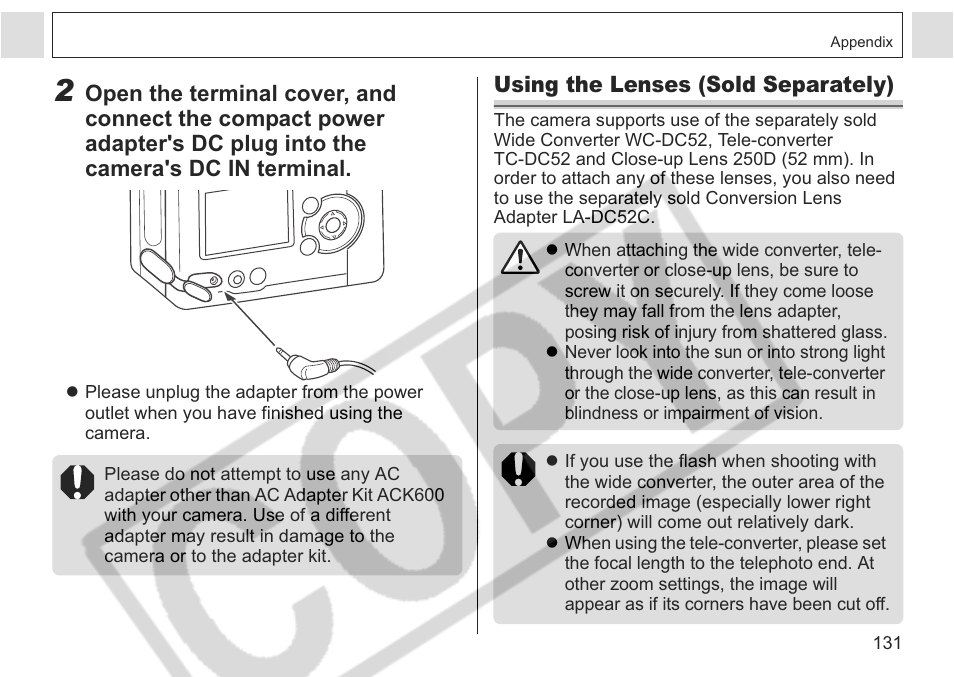 Canon A75 User Manual | Page 133 / 156