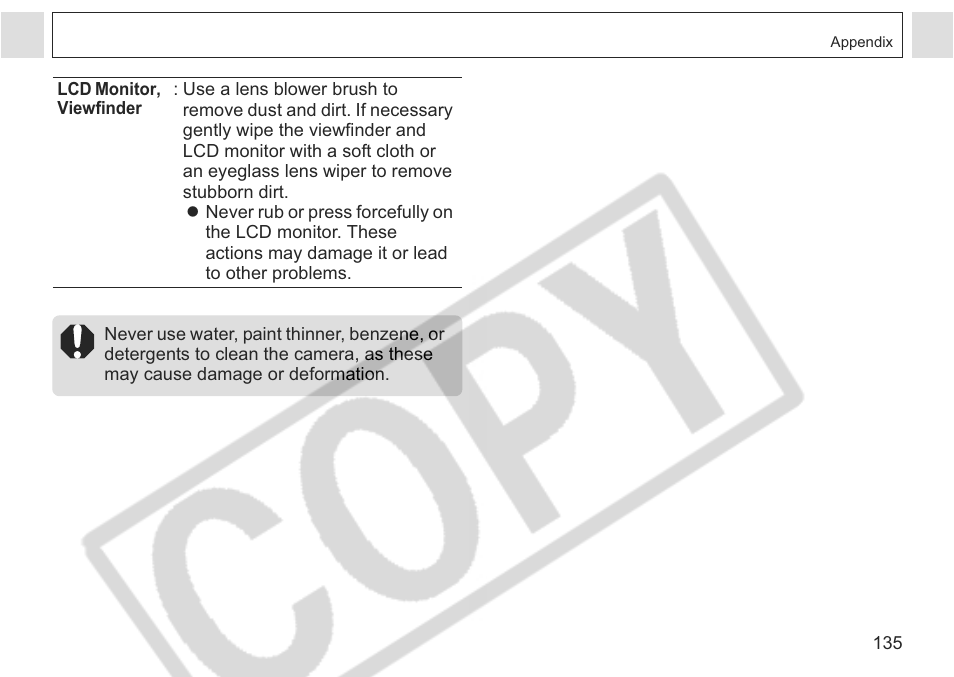 Canon A75 User Manual | Page 137 / 156