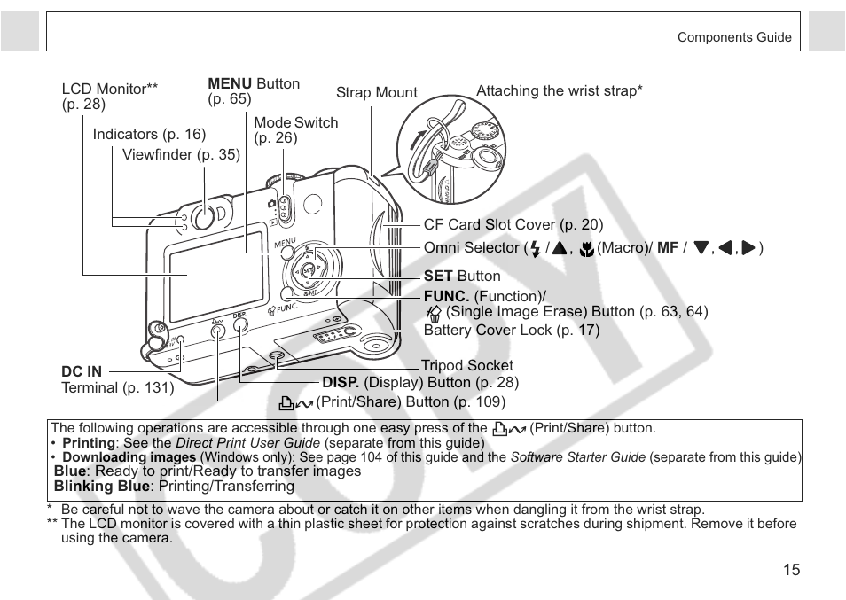 Canon A75 User Manual | Page 17 / 156