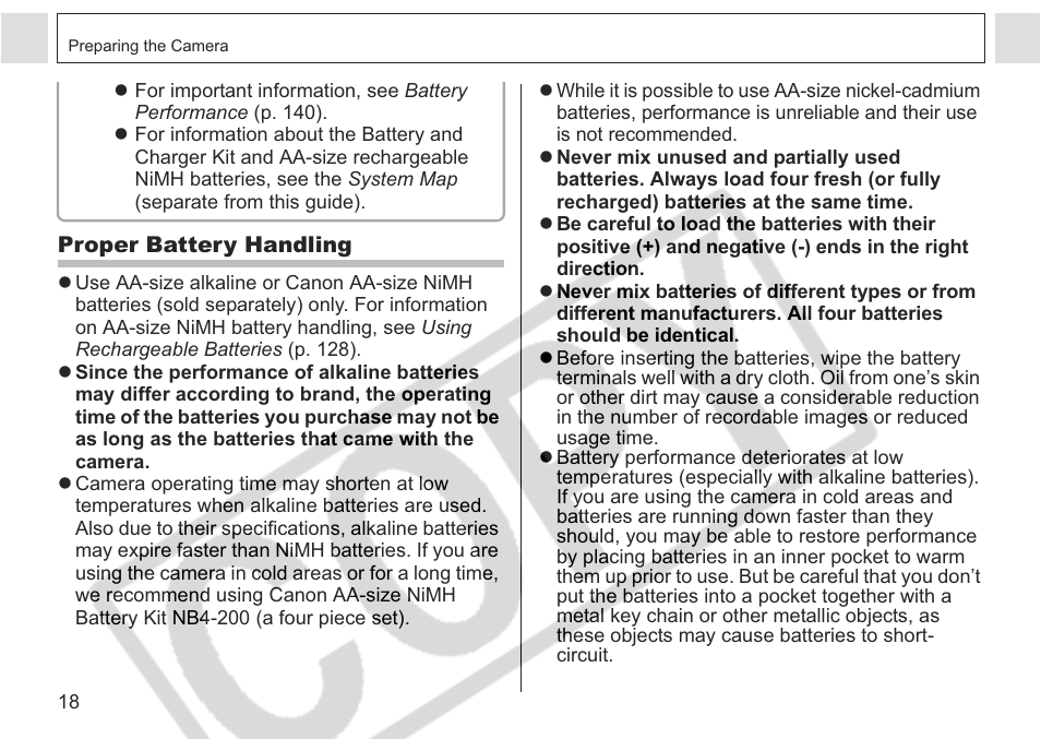 Canon A75 User Manual | Page 20 / 156