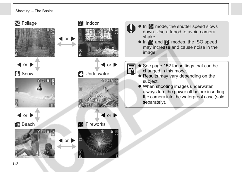 Canon A75 User Manual | Page 54 / 156