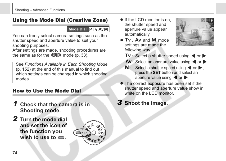 Canon A75 User Manual | Page 76 / 156
