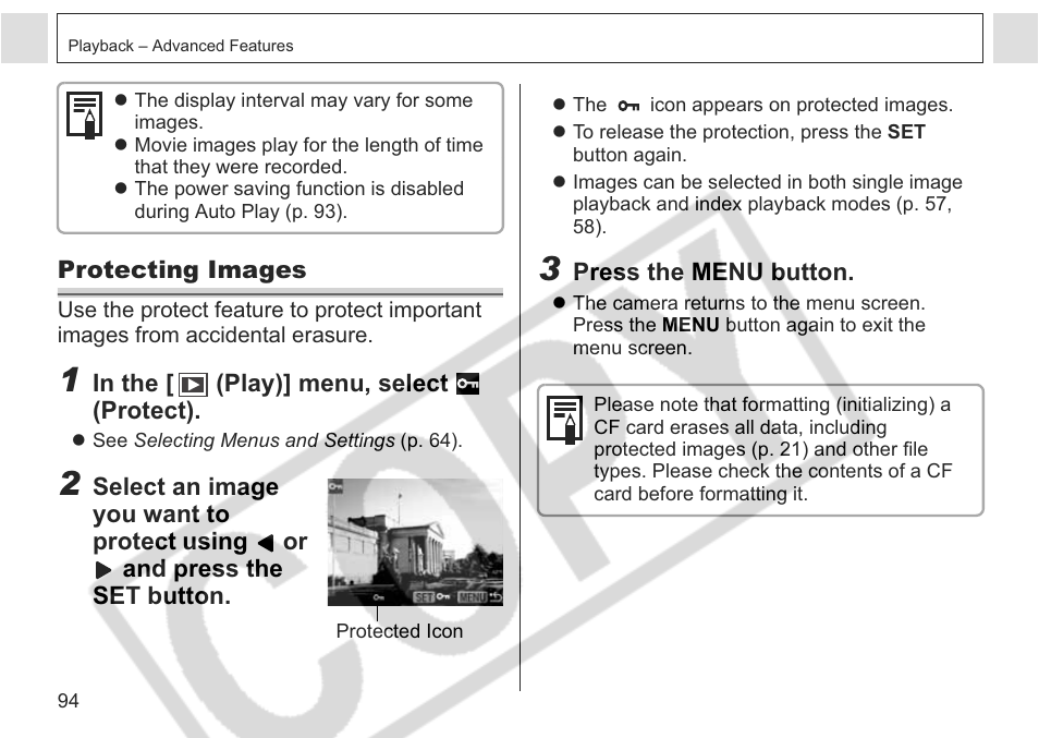 Canon A75 User Manual | Page 96 / 156