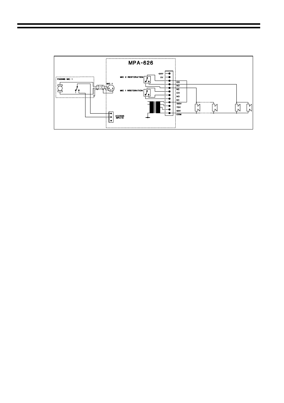 8front panel level controls, 9 microphone equalisation, 10 microphone priority | 11 chime | Cloud Electronics MPA626 User Manual | Page 9 / 17