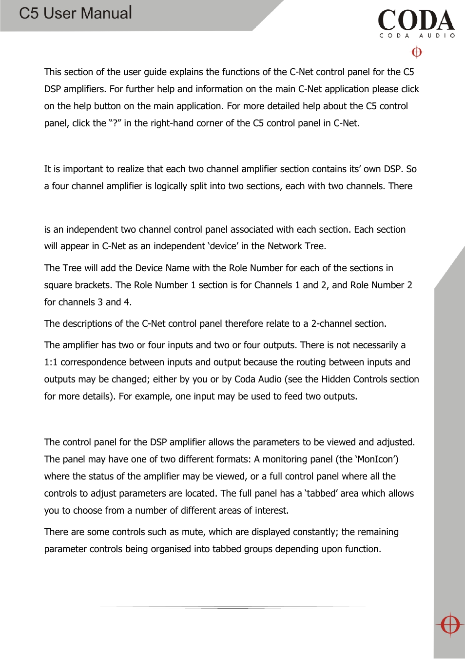 Coda Audio C5 User Manual | Page 18 / 33
