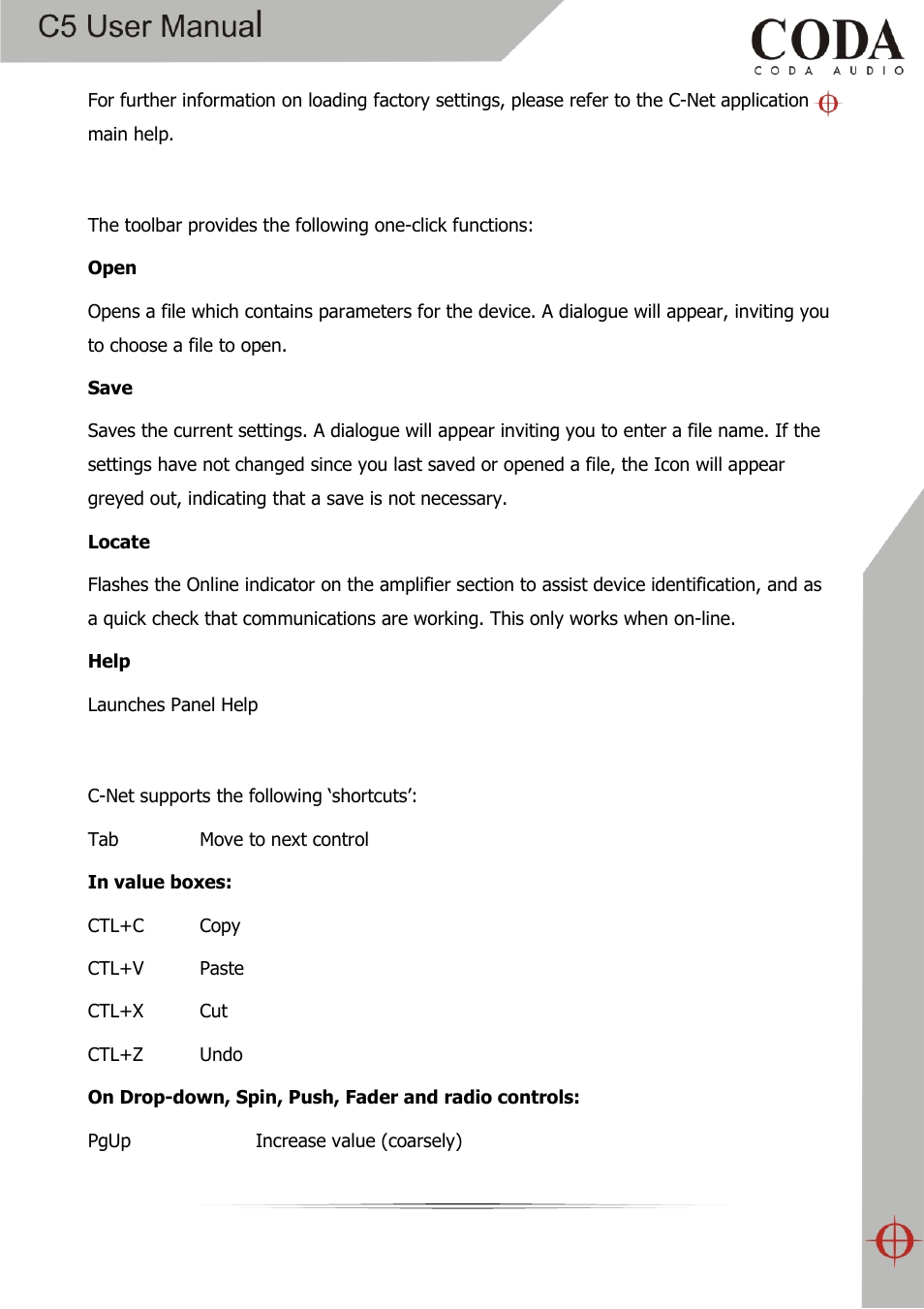 Coda Audio C5 User Manual | Page 23 / 33