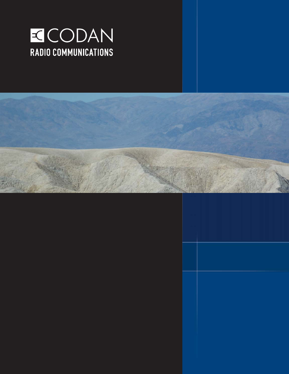 Codan Radio MT-3 User Manual | 50 pages