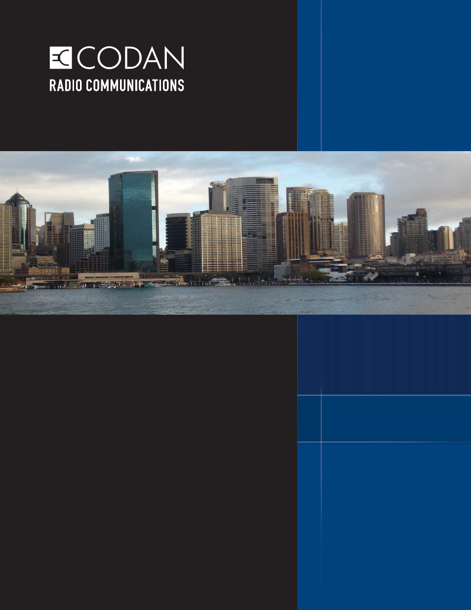 Codan Radio MT-4E Paging User Manual | 54 pages