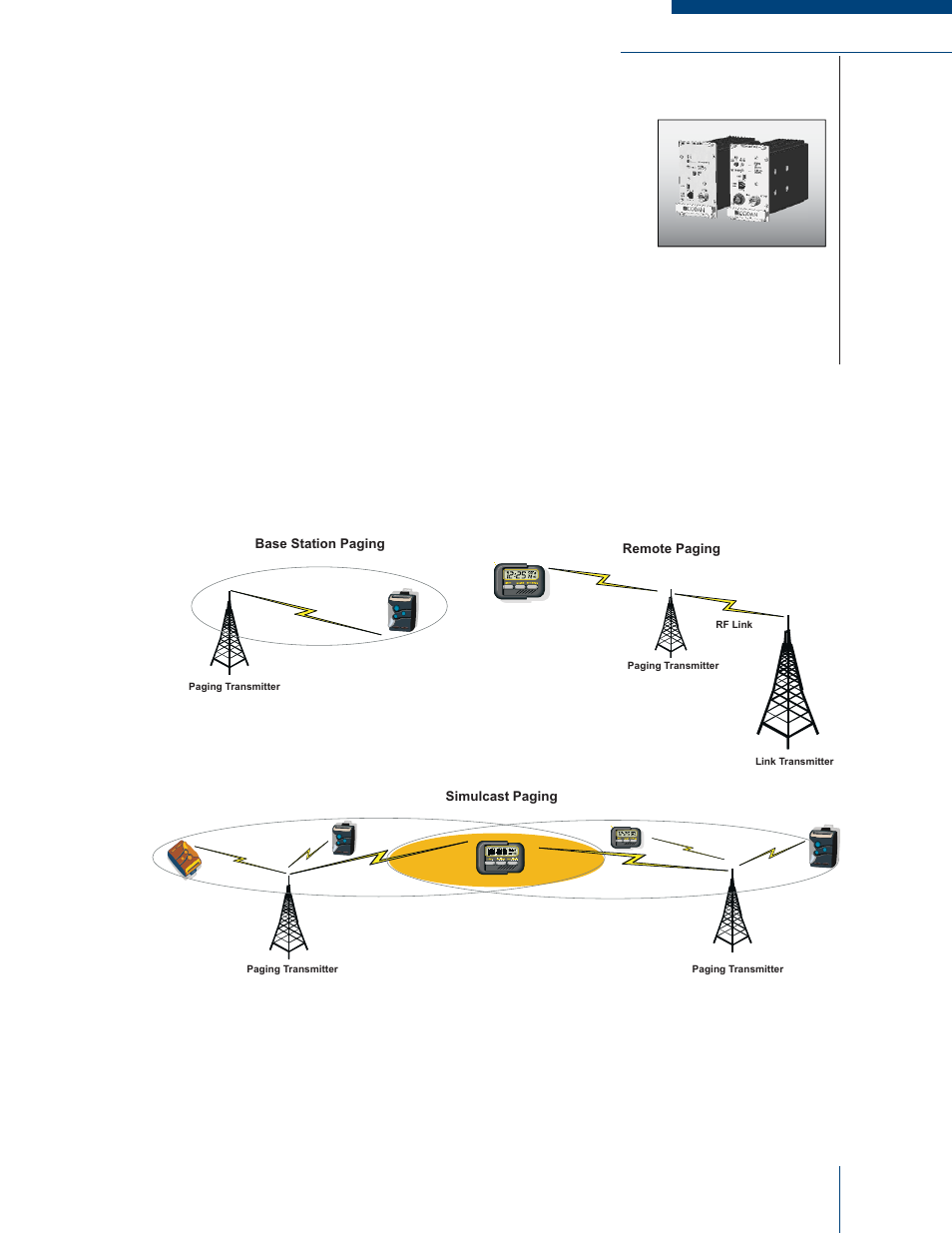 Chapter 2: mt-4e paging applications | Codan Radio MT-4E Paging User Manual | Page 17 / 54