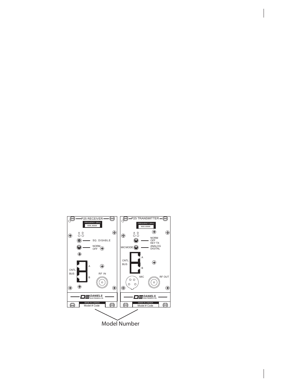 Repeater and base modules, Identifying mt-4 model numbers, Model number | 3user guide, Figure 1-1: model number location | Codan Radio MT-4R User Manual | Page 11 / 56