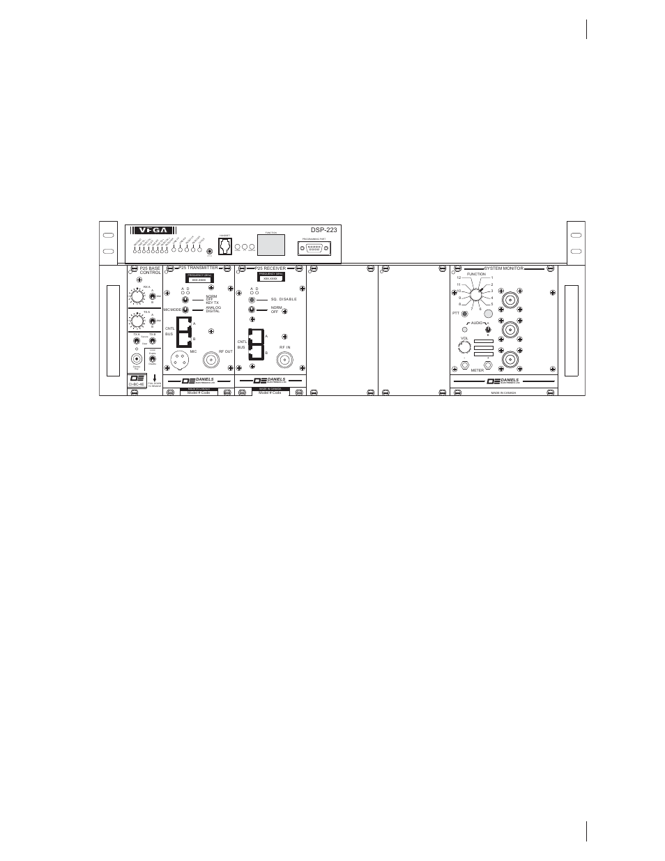 Clear mode confi guration, 17 user guide, Dsp-223 | Codan Radio MT-4R User Manual | Page 25 / 56