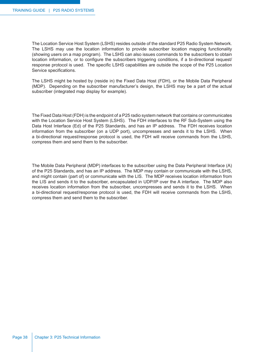 Codan Radio P25 Training Guide User Manual | Page 46 / 120