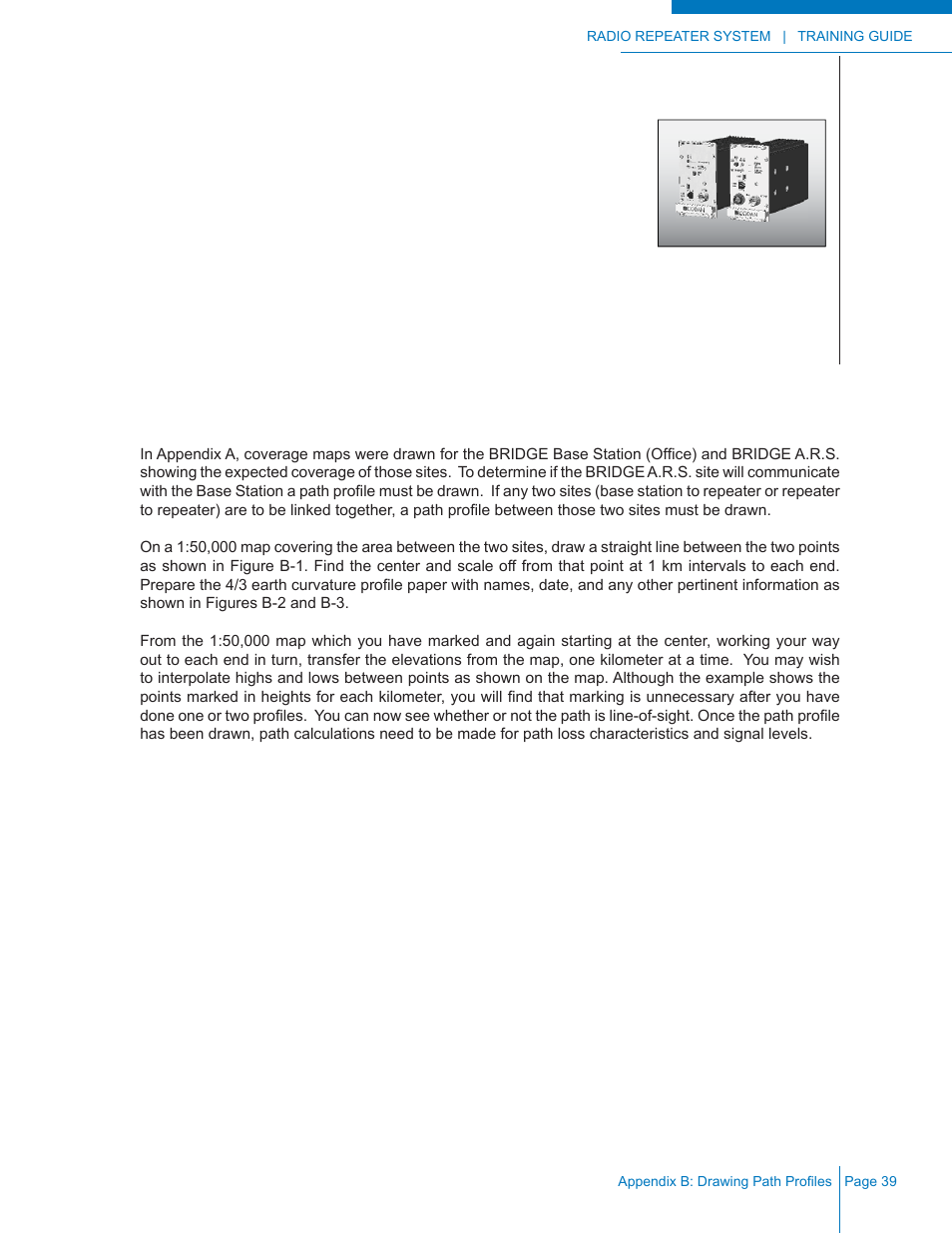 Appendix b: drawing path profiles | Codan Radio Radio Repeater Systems Training Guide User Manual | Page 47 / 88