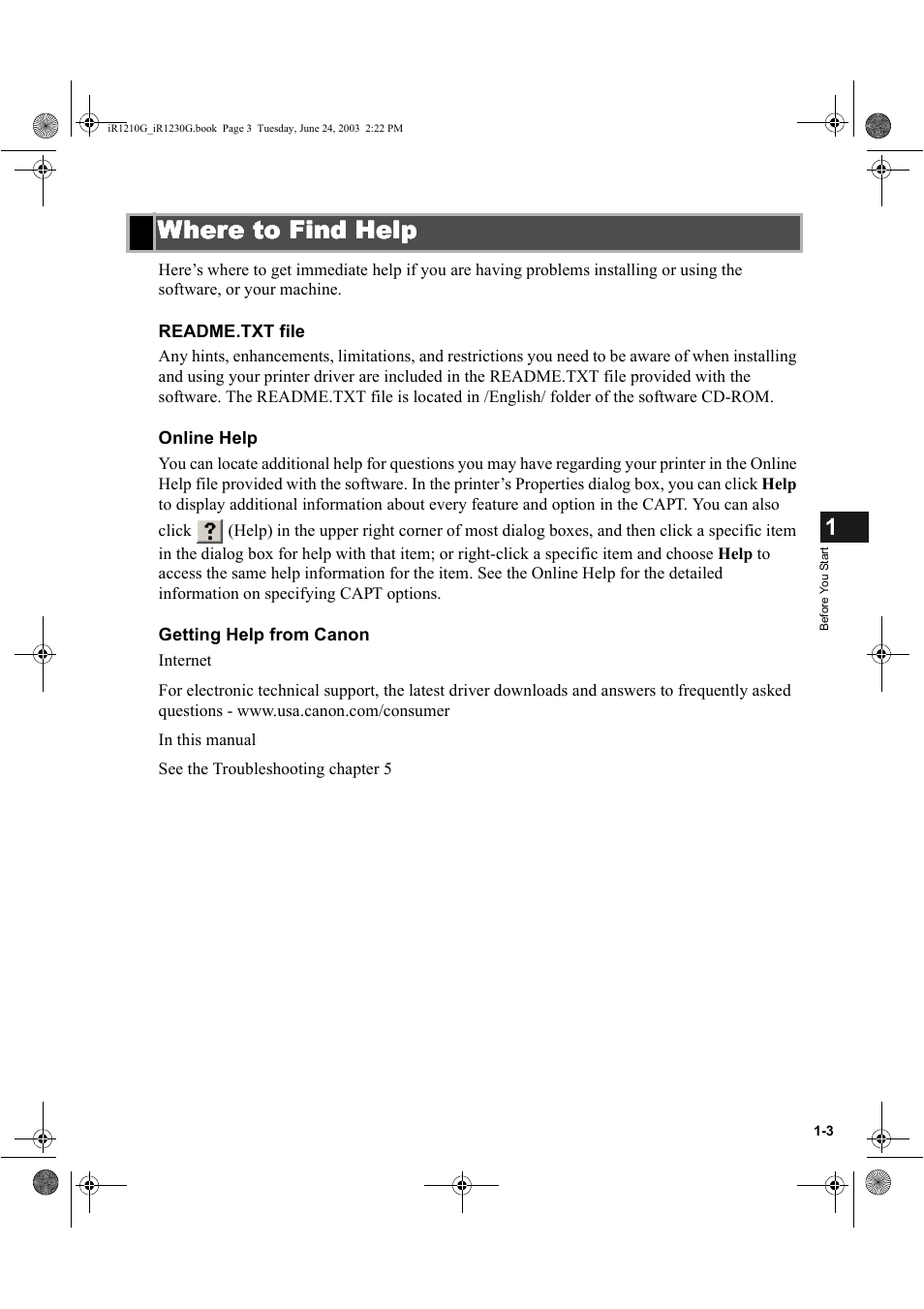 Where to find help | Canon IMAGECLASS D700 User Manual | Page 11 / 113