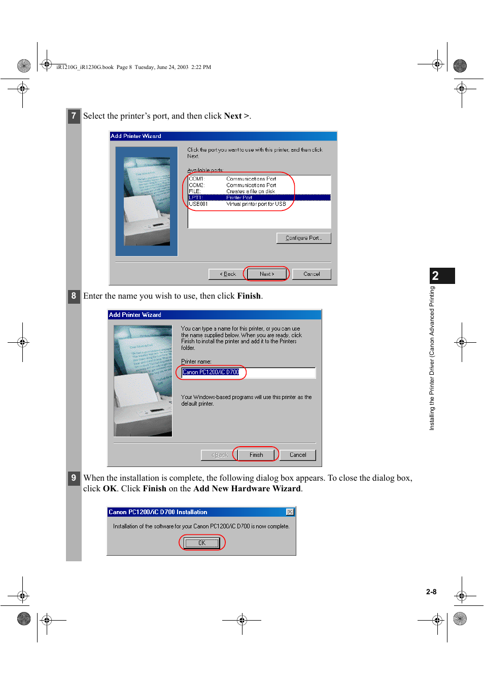 Canon IMAGECLASS D700 User Manual | Page 19 / 113