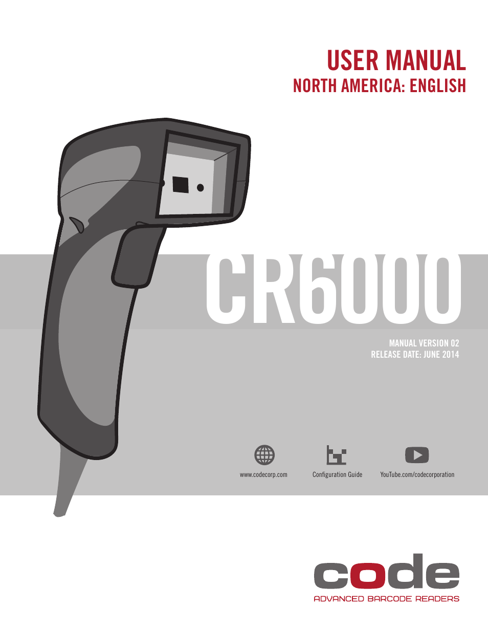 Code CR6000 User Manual | 11 pages