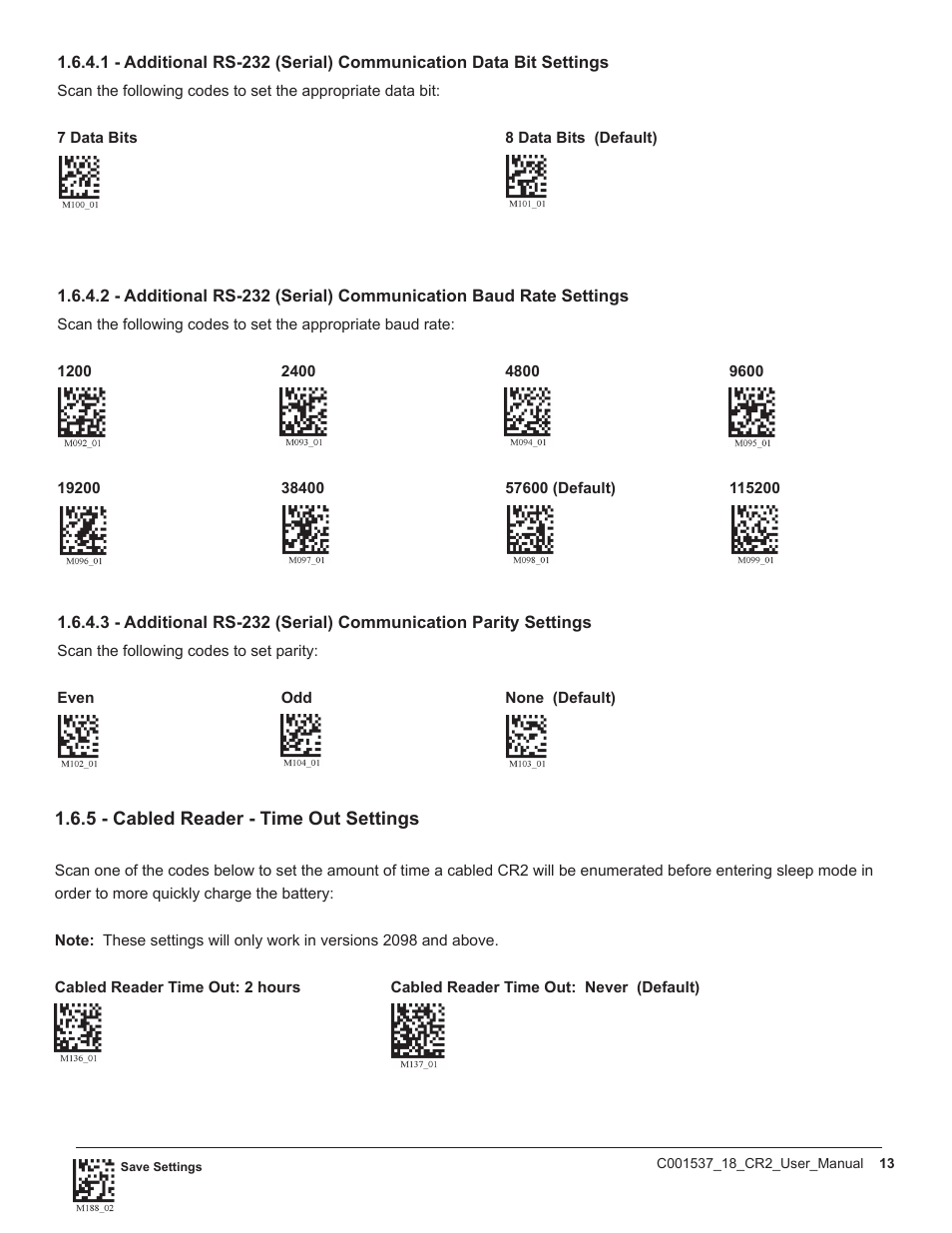 Code CR2 User Manual | Page 19 / 67