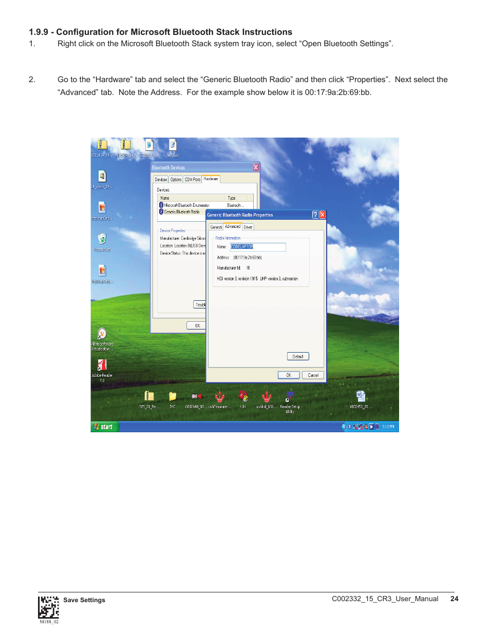 Code CR3 User Manual | Page 30 / 68