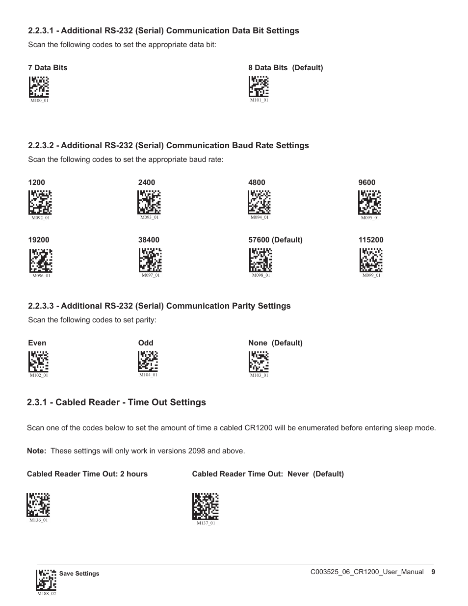 Code CR1200 User Manual | Page 14 / 39