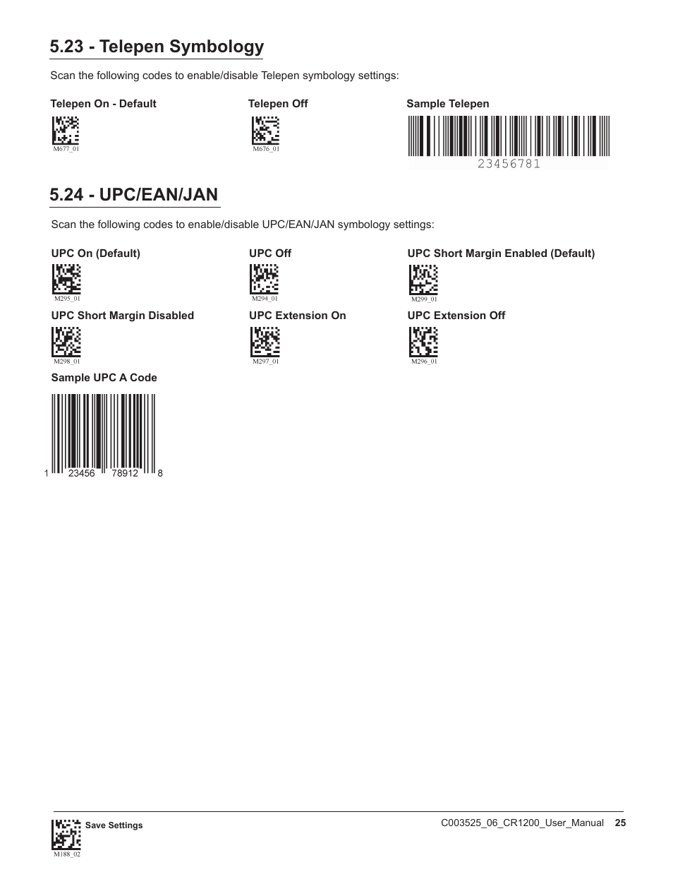 Code CR1200 User Manual | Page 30 / 39