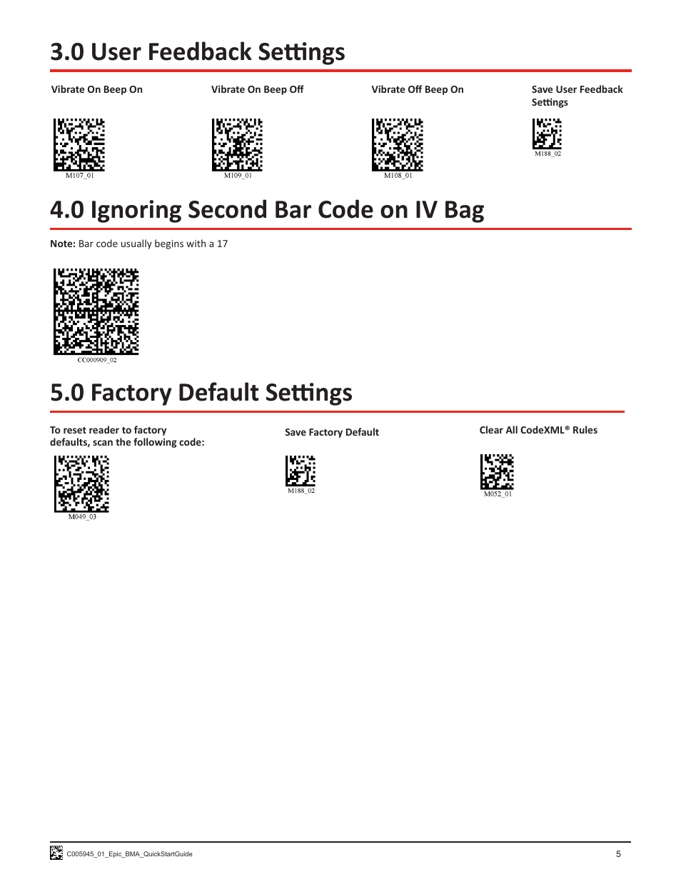 0 ignoring second bar code on iv bag | Code CR1200 EPIC HIS Quick Start User Manual | Page 7 / 8
