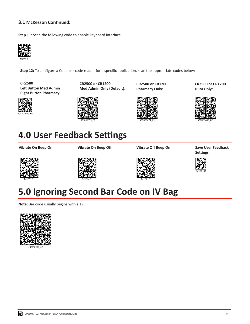 Code CR1200 McKesson HIS Quick Start User Manual | Page 8 / 10