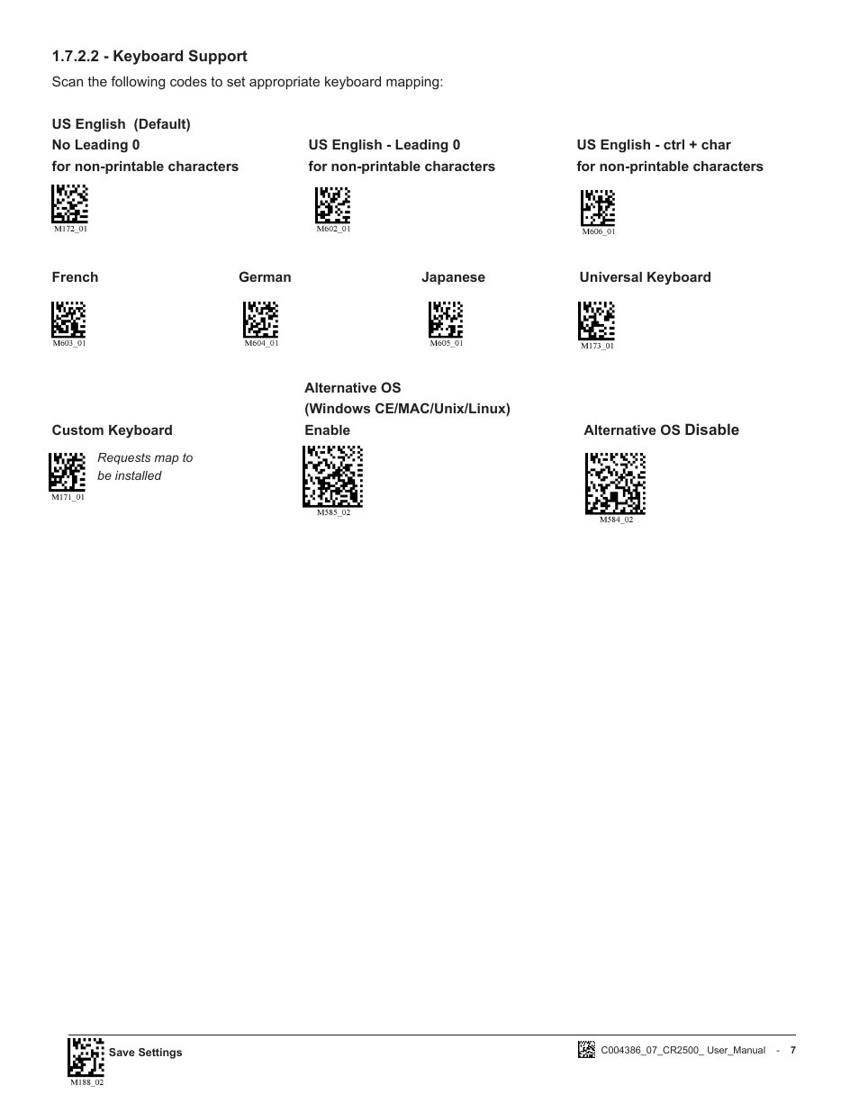 Code CR2500 User Manual | Page 13 / 62