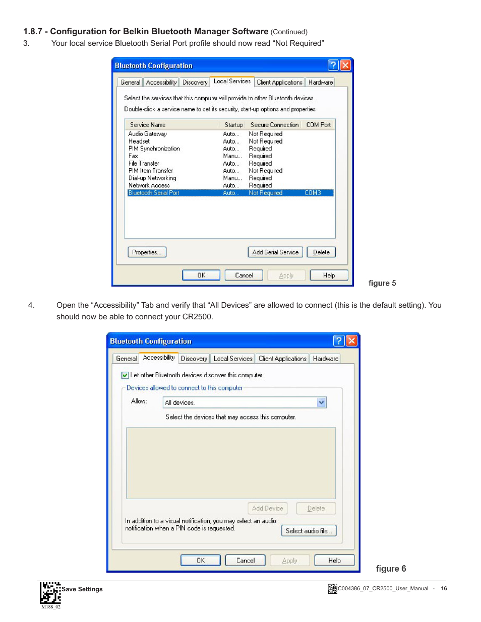 Code CR2500 User Manual | Page 22 / 62