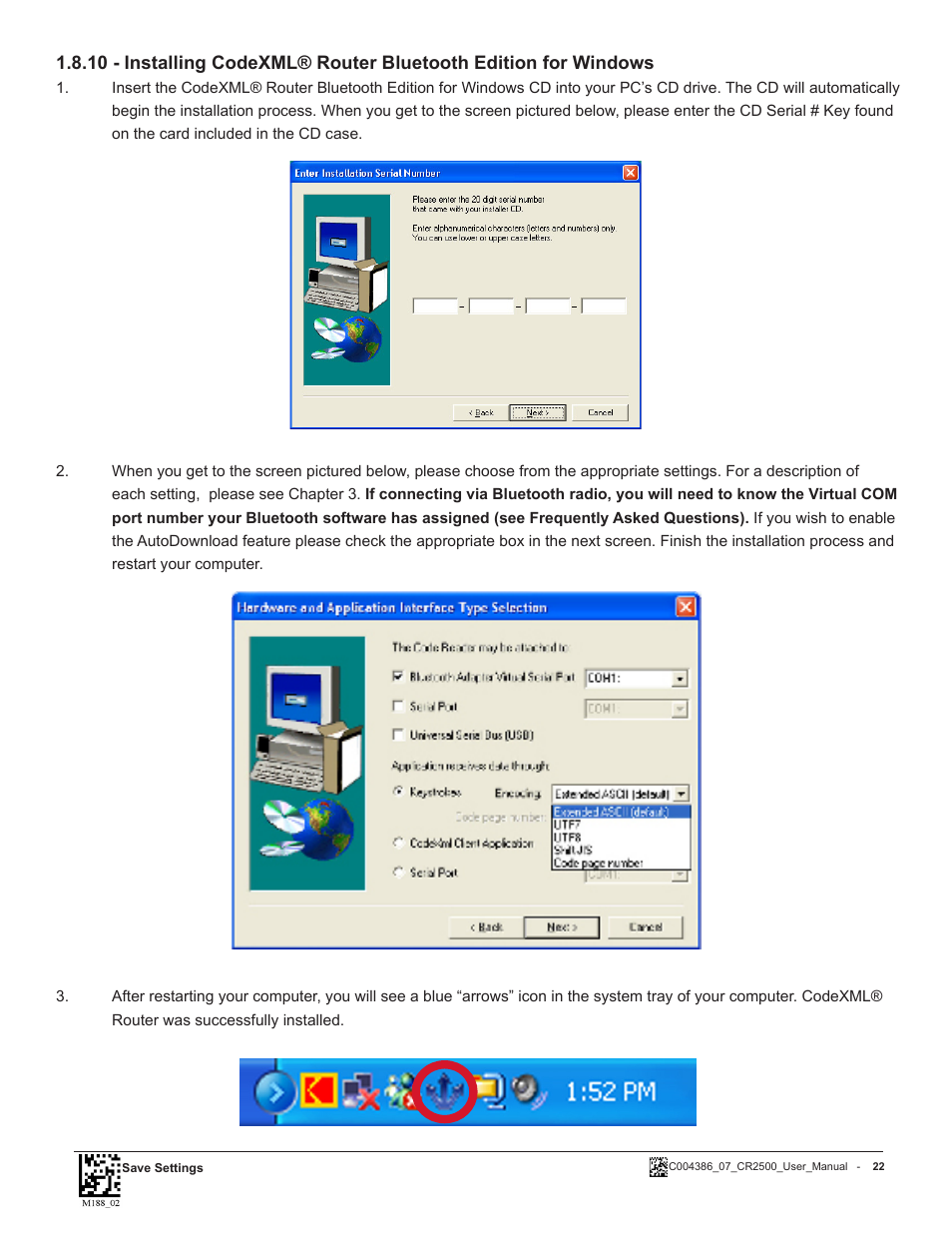 Code CR2500 User Manual | Page 28 / 62