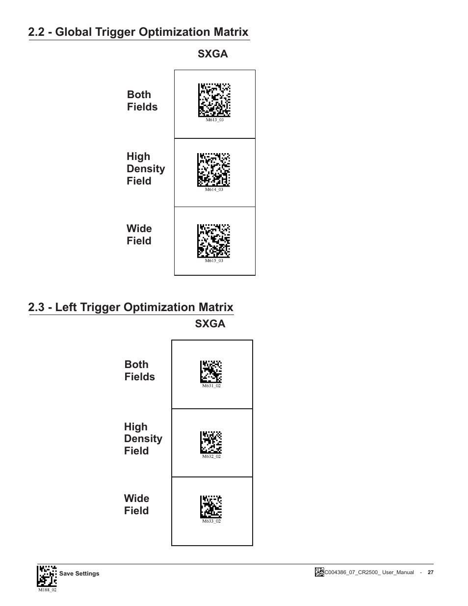 Code CR2500 User Manual | Page 33 / 62