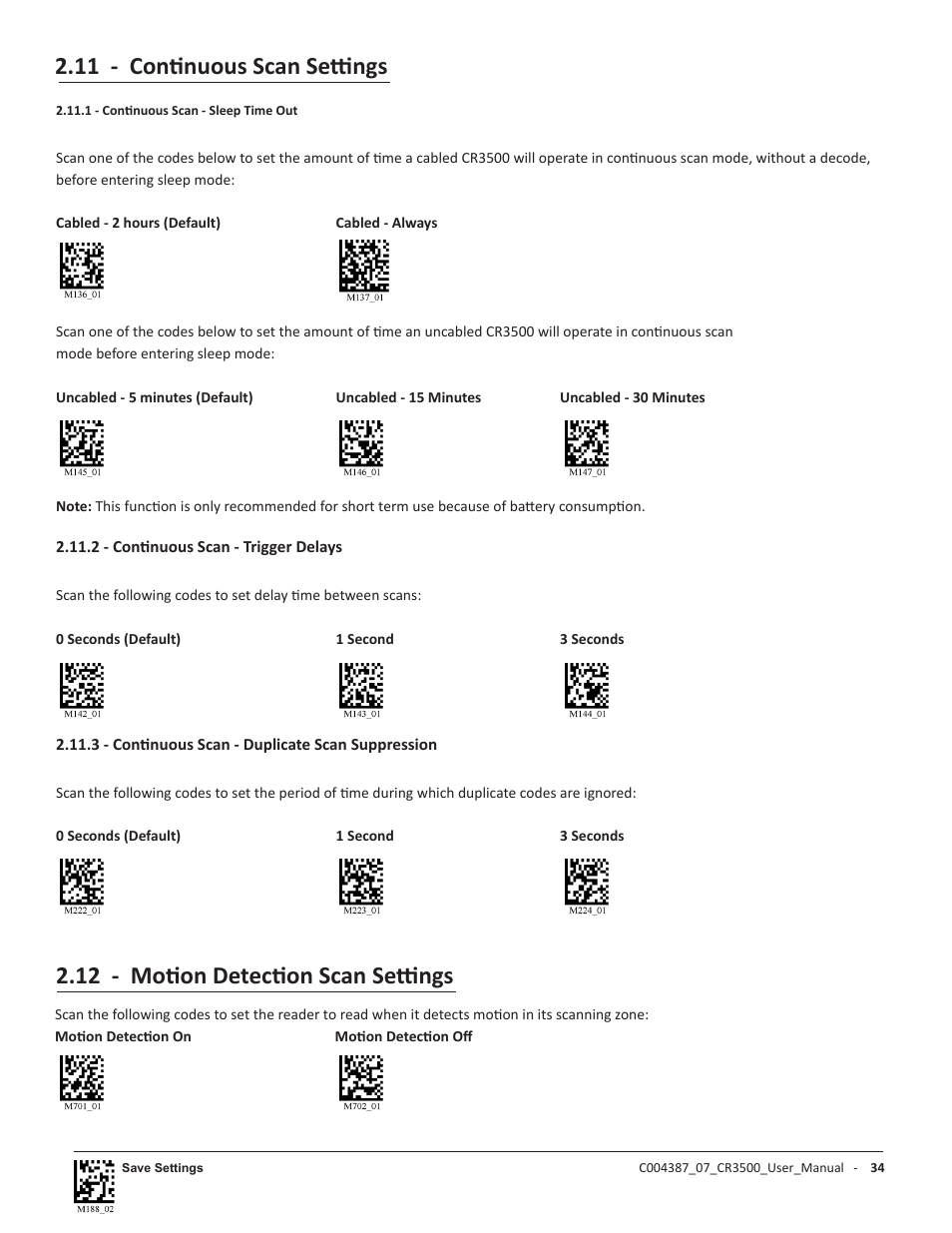 Code CR3500 User Manual | Page 40 / 64