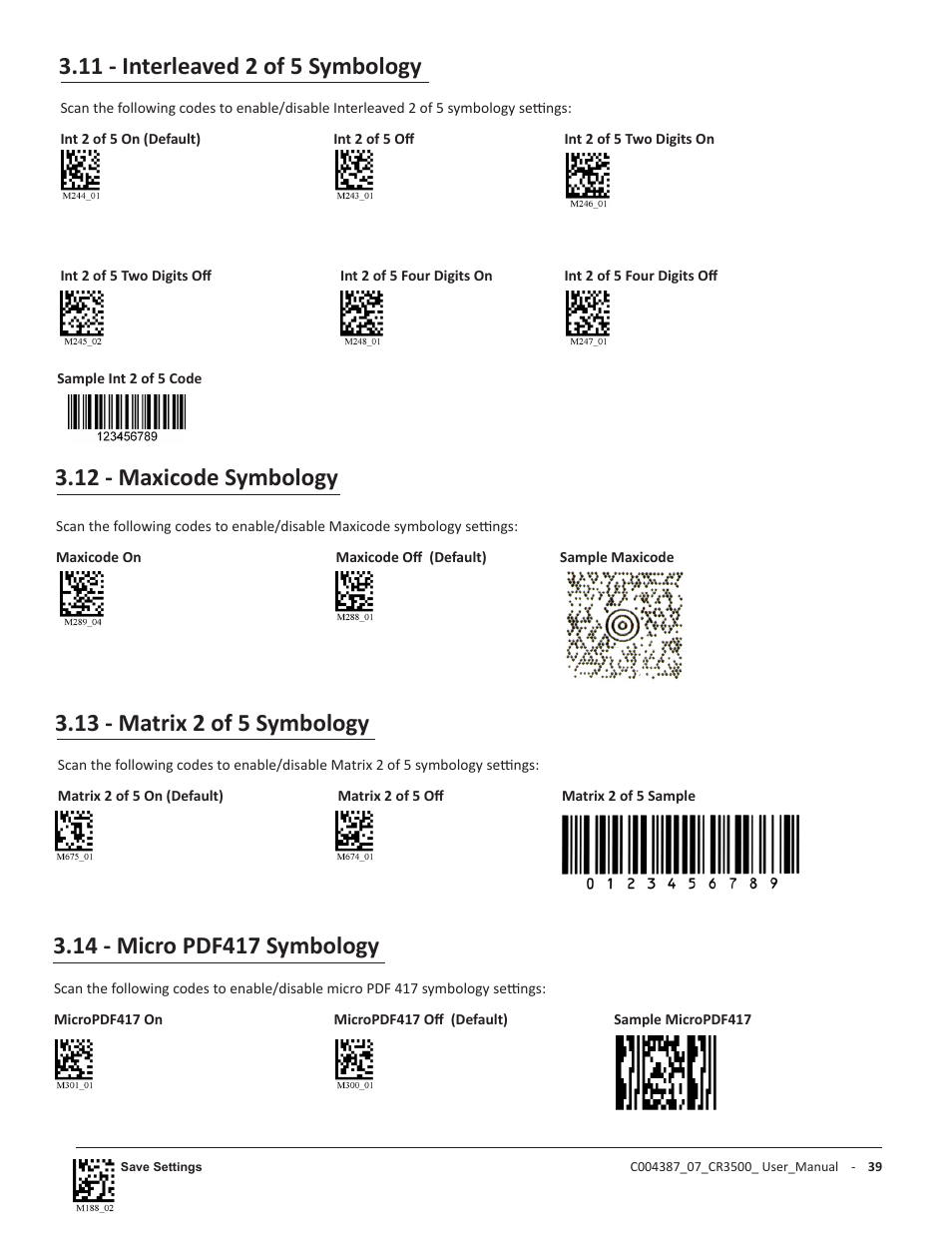 Code CR3500 User Manual | Page 45 / 64
