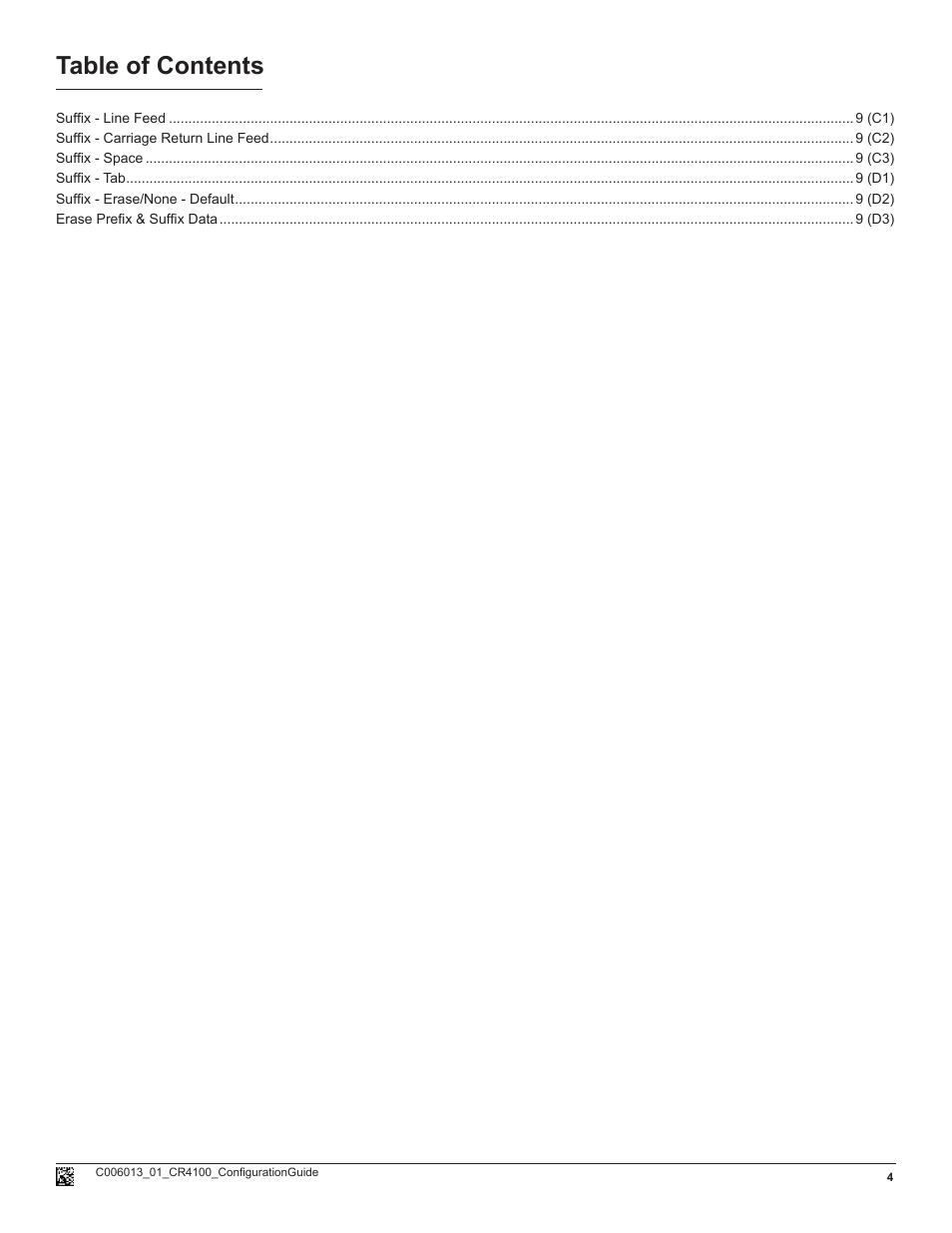 Code CR4100 User Manual | Page 4 / 9