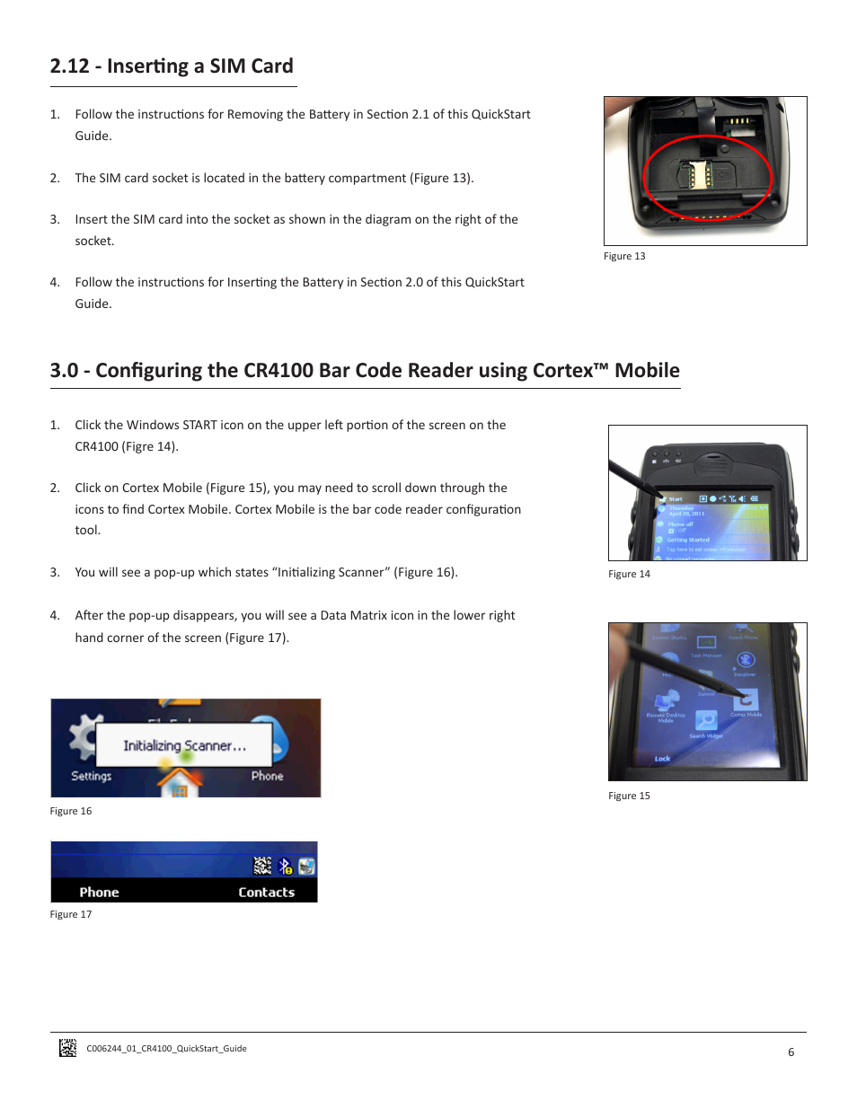 Code CR4100 Quick Start User Manual | Page 10 / 14