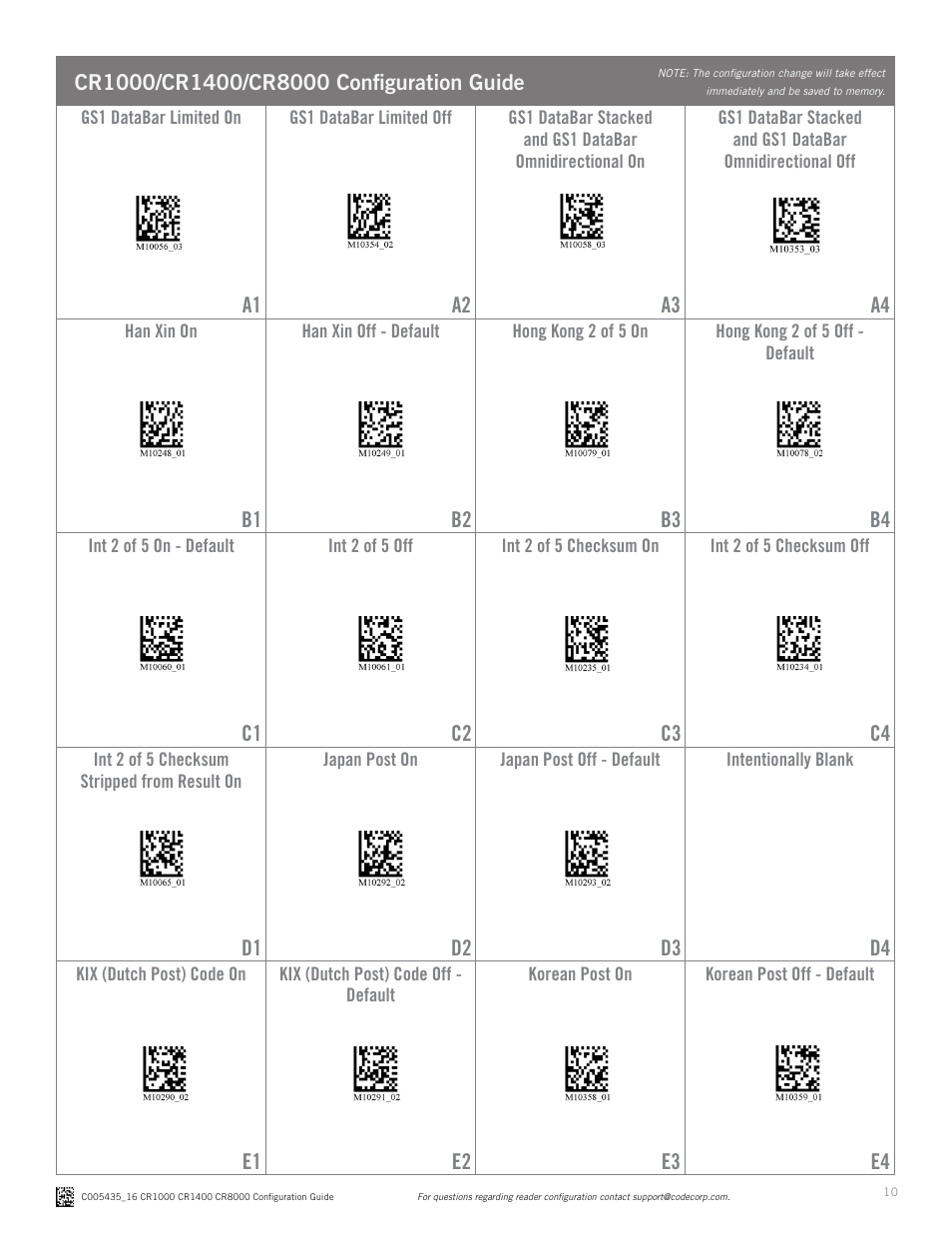 Code CR1000 Configuration Guide v0956 User Manual | Page 10 / 16