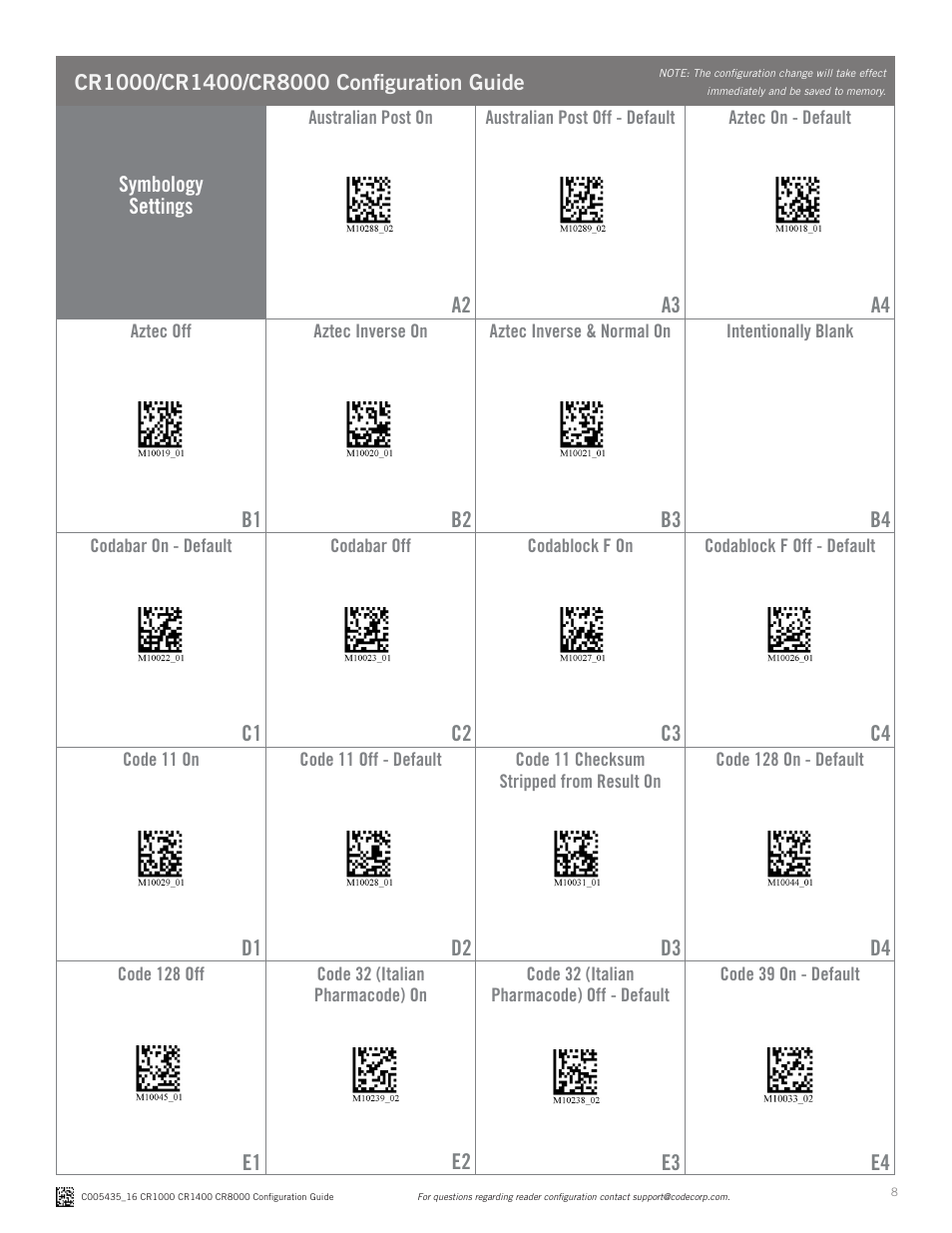 Code CR1000 Configuration Guide v0956 User Manual | Page 8 / 16