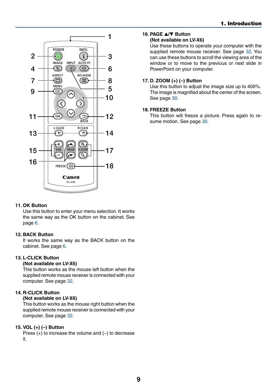 Canon LV-X6 User Manual | Page 18 / 77