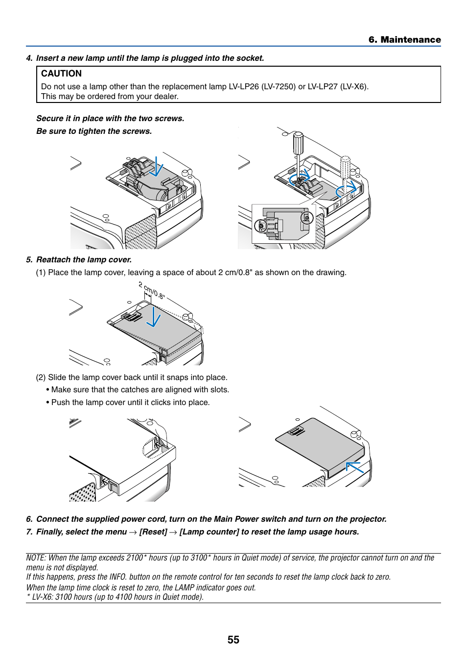 Canon LV-X6 User Manual | Page 64 / 77