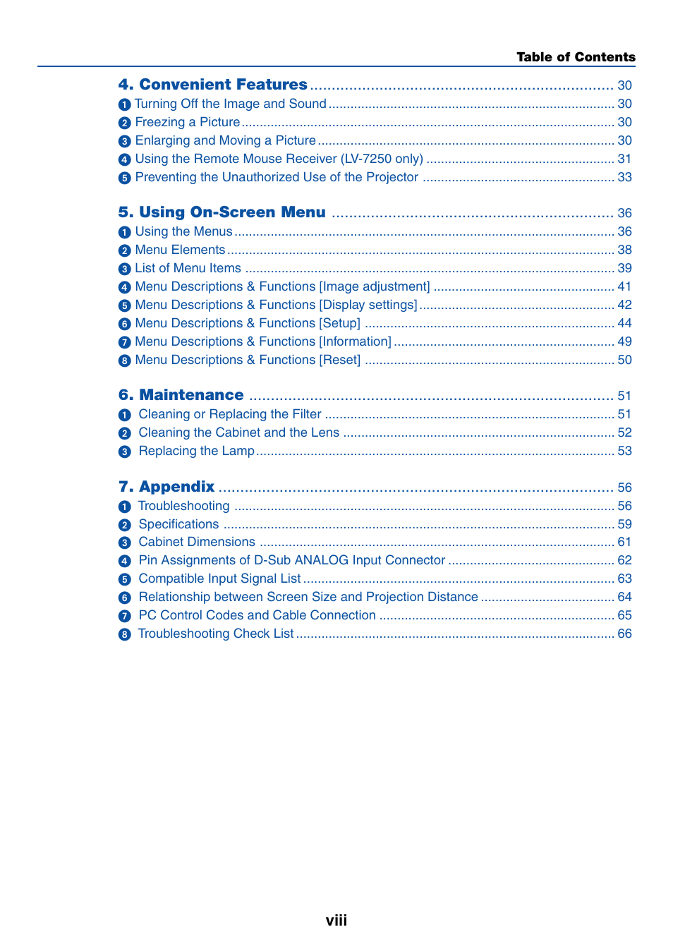 Canon LV-X6 User Manual | Page 9 / 77