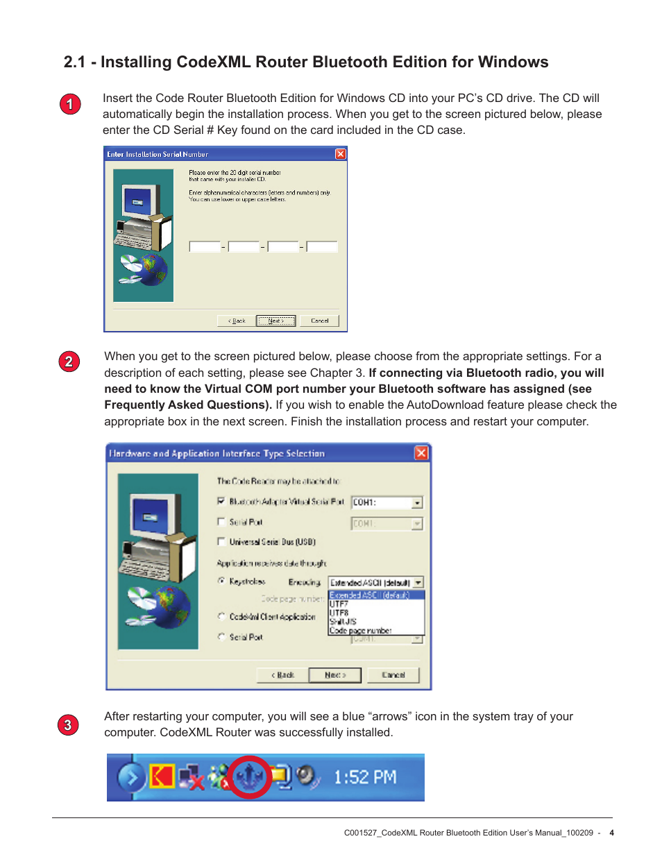 Code CodeXML Router User Manual | Page 7 / 21