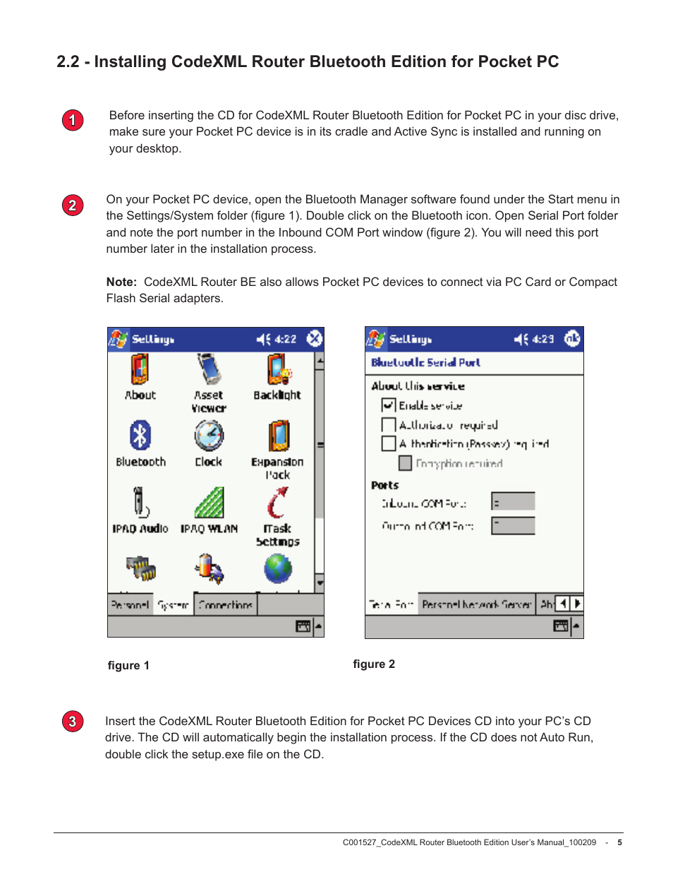 Code CodeXML Router User Manual | Page 8 / 21