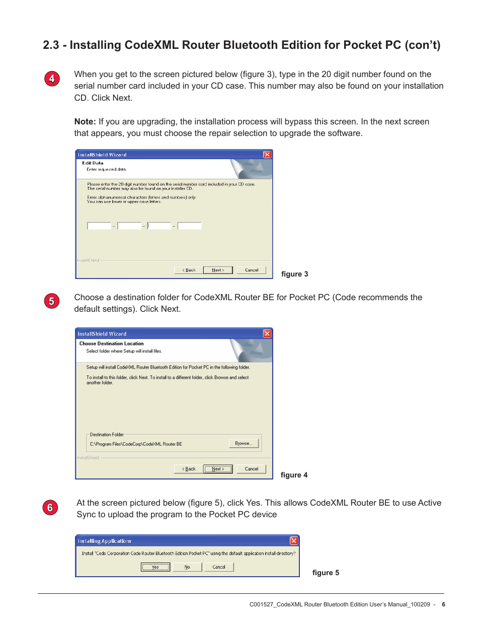 Code CodeXML Router User Manual | Page 9 / 21