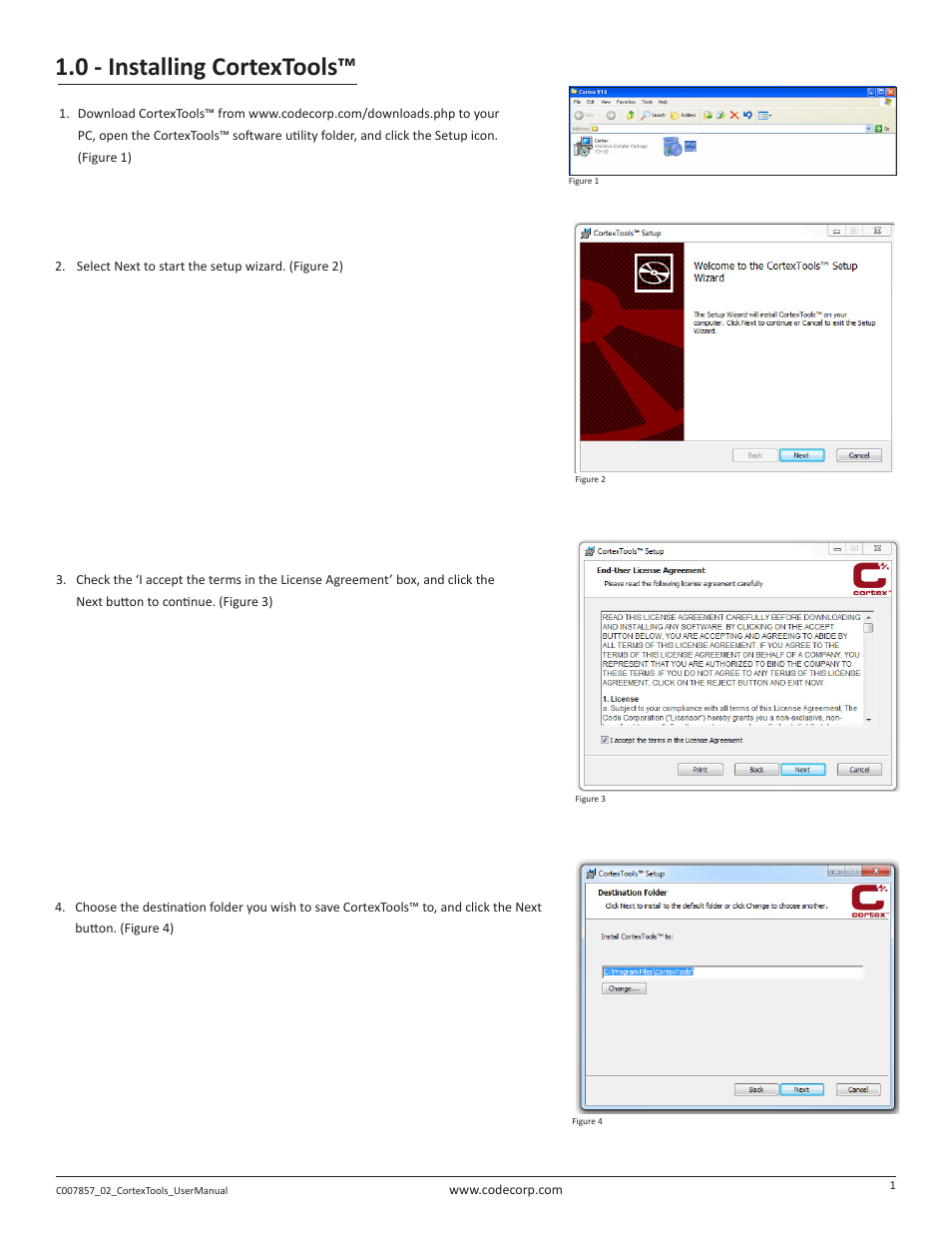 0 - installing cortextools | Code CortexTools User Manual | Page 4 / 12