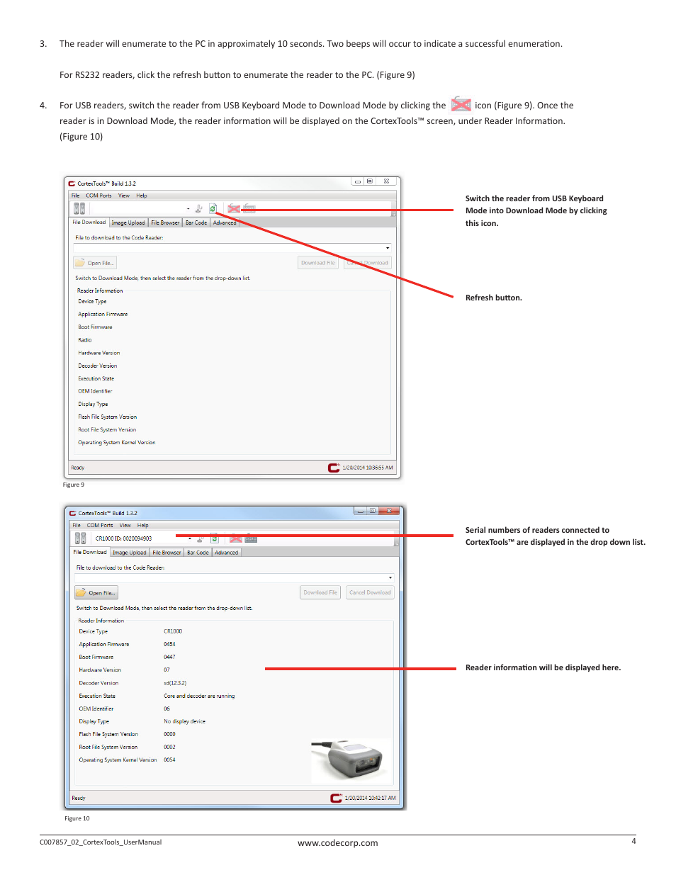 Code CortexTools User Manual | Page 7 / 12